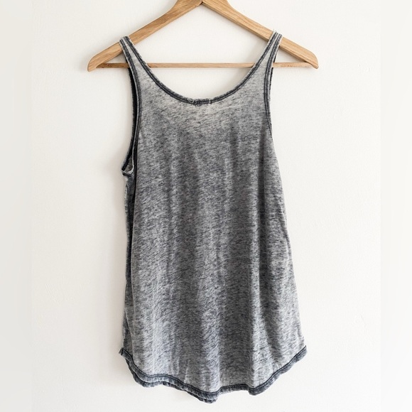 Garage “Champ New York Phys. Ed” Burnout Graphic Tank – Size XS, Heather Grey - Picture 5 of 9